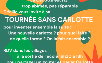 La Tournée SANS CARLOTTE